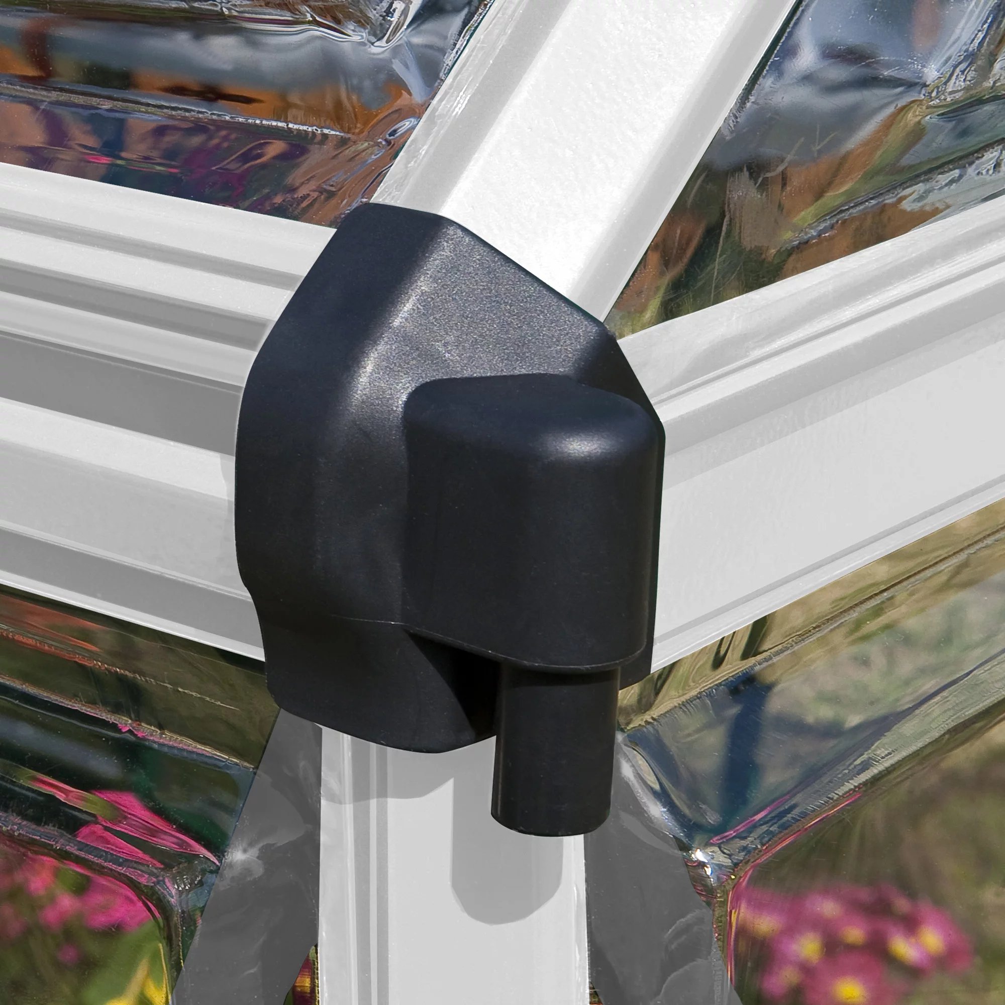 Palram - Canopia Harmony Silver 6x8 Greenhouse 2 Palram - Canopia Harmony Silver 6x8 Greenhouse - Image 2