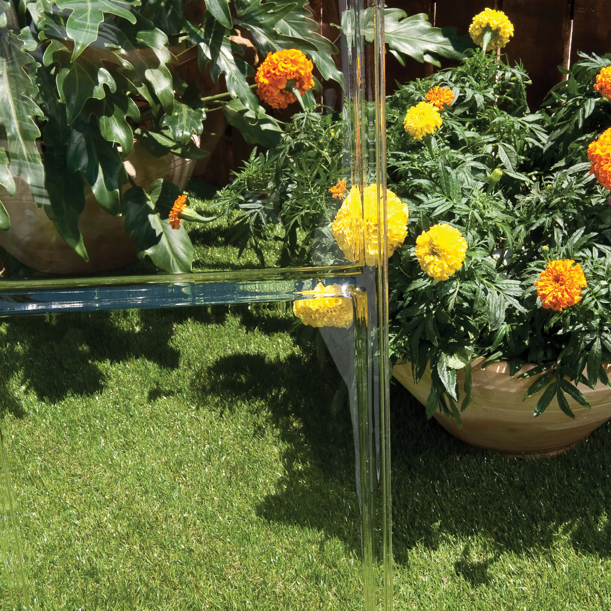 Palram - Canopia Harmony Silver 6x8 Greenhouse 3 Palram - Canopia Harmony Silver 6x8 Greenhouse - Image 3