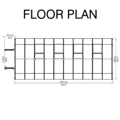 Palram - Canopia Hobby Gardner Green 8x20 Greenhouse 11 Palram - Canopia Hobby Gardner Green 8x20 Greenhouse -Hozelock Store palram canopia hobby gardner green 8x20 greenhouse7290103121686 02t