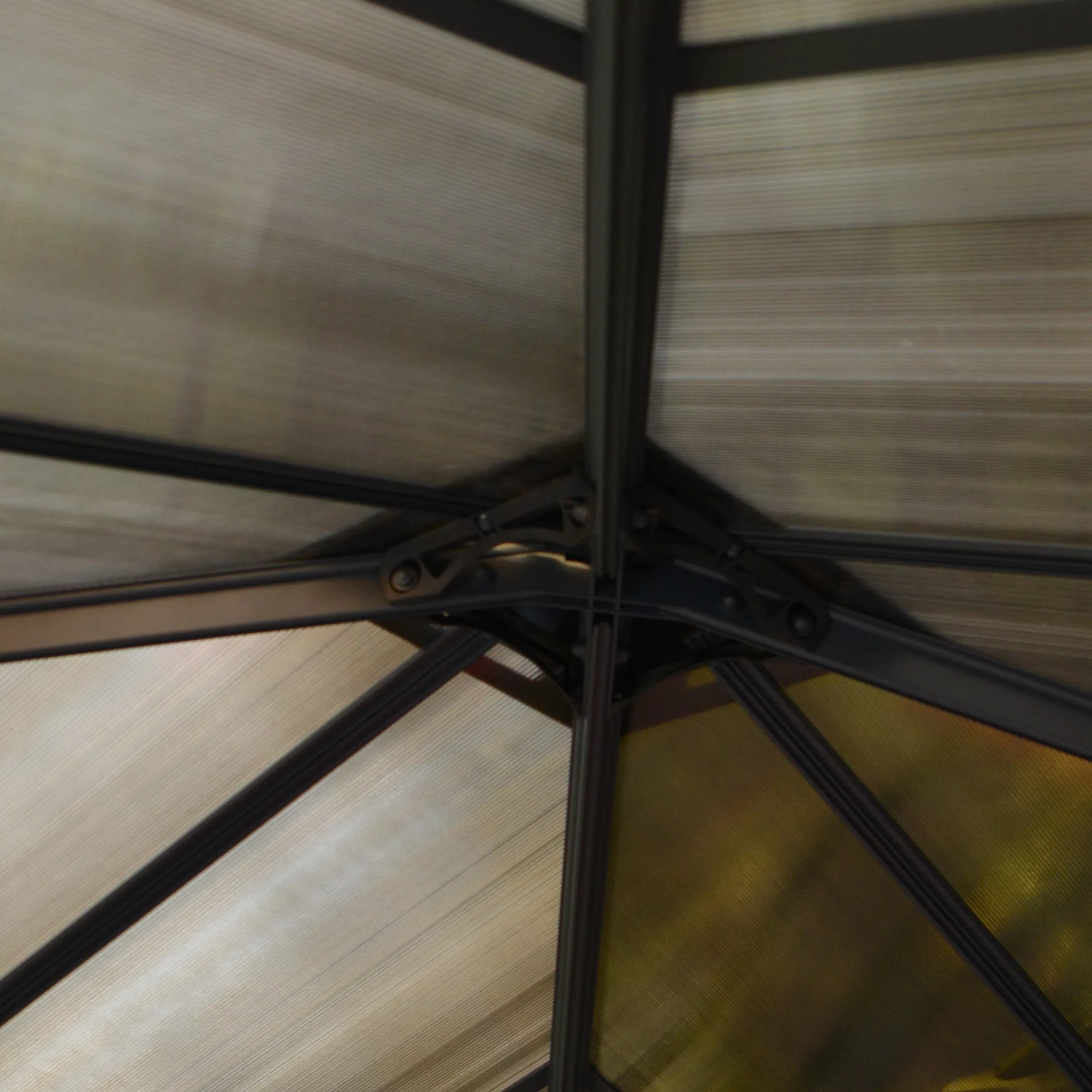 Palram - Canopia Ledro Grey Rectangular Gazebo, (W)4.3m (D)2.96m - Assembly Required 4 Palram - Canopia Ledro Grey Rectangular Gazebo, (W)4.3m (D)2.96m - Assembly Required - Image 4