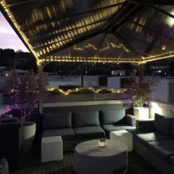 Palram - Canopia Martinique Grey Rectangular Gazebo, (W)3.6m (D)2.96m - Assembly Required -Hozelock Store palram canopia martinique grey rectangular gazebo w 3 6m d 2 96m assembly required7290108137910 05i bq