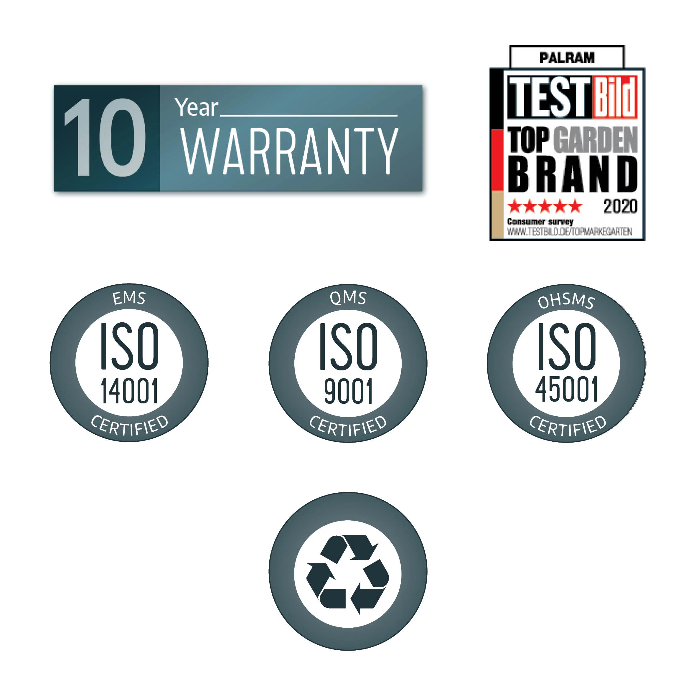 Palram - Canopia Martinique Grey Rectangular Gazebo, (W)4.3m (D)2.96m - Assembly Required 13 Palram - Canopia Martinique Grey Rectangular Gazebo, (W)4.3m (D)2.96m - Assembly Required - Image 13