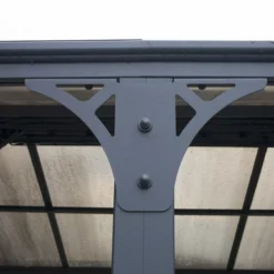 Palram - Canopia Martinique Grey Rectangular Gazebo, (W)4.3m (D)2.96m - Assembly Required 16 Palram - Canopia Martinique Grey Rectangular Gazebo, (W)4.3m (D)2.96m - Assembly Required -Hozelock Store palram canopia martinique grey rectangular gazebo w 4 3m d 2 96m assembly required7290108130249 11i bq