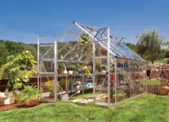 Palram - Canopia Octave Silver Greenhouse 24 Palram - Canopia Octave Silver Greenhouse -Hozelock Store palram canopia octave silver greenhouse7290103111472 03i