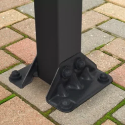 Palram - Canopia Olympia Grey Non-retractable Awning, (L)3.07m (H)3.05m (W)2.95m -Hozelock Store palram canopia olympia grey non retractable awning l 3 07m h 3 05m w 2 95m7290108133967 02i bq