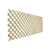 Richard Burbidge Decking 3ft Green Garden Dividing Screen Timber Trellis Panel (W)244cm X (H)90cm