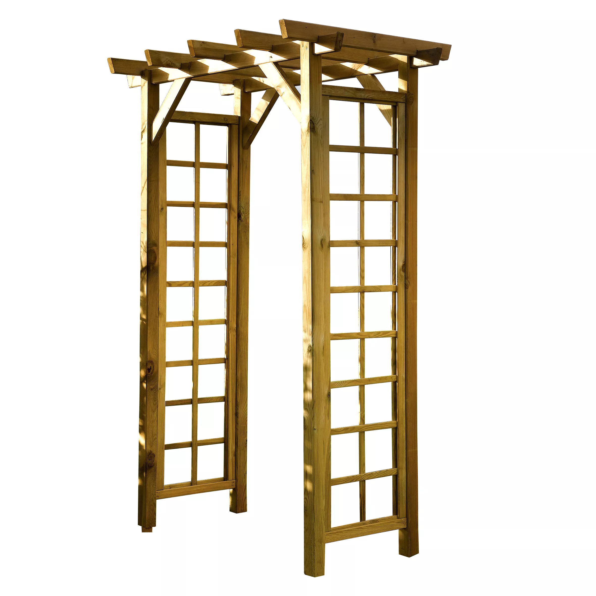 Rowlinson Square Top Softwood Arch - Assembly Service Included 2 Rowlinson Square Top Softwood Arch - Assembly Service Included - Image 2