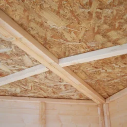 Shire 7x7 Glass Pent Shiplap Wooden Summer House - Base Not Included -Hozelock Store shire 7x7 glass pent shiplap wooden summer house base not included03455784 03i bq