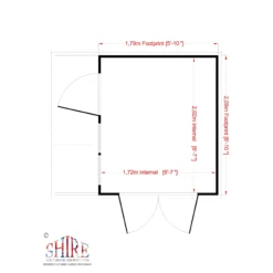 Shire 7x8 Crib Whitewood Pine Playhouse Assembly Required 8 Shire 7x8 Crib Whitewood Pine Playhouse Assembly Required -Hozelock Store shire 7x8 crib whitewood pine playhouse assembly required5019804111794 03t scaled
