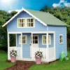 Shire 8x9 Lodge Whitewood Pine Playhouse Assembly Required