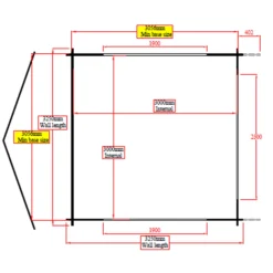 Shire Bere 11x11 Apex Tongue & Groove Wooden Cabin - Base Not Included -Hozelock Store shire bere 11x11 apex tongue groove wooden cabin base not included5019804112548 02t