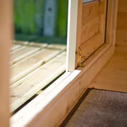 Shire Cannock 10x8 Glass Apex Tongue & Groove Wooden Cabin - Base Not Included -Hozelock Store shire cannock 10x8 glass apex tongue groove wooden cabin base not included5019804311095 04i bq scaled