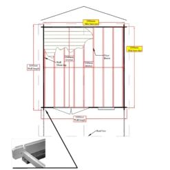 Shire Cannock 12x12 Ft Apex Tongue & Groove Wooden Cabin With Felt Tile Roof - Assembly Service Included 10 Shire Cannock 12x12 Ft Apex Tongue & Groove Wooden Cabin With Felt Tile Roof - Assembly Service Included -Hozelock Store shire cannock 12x12 ft apex tongue groove wooden cabin with felt tile roof assembly service included5019804111374 02t