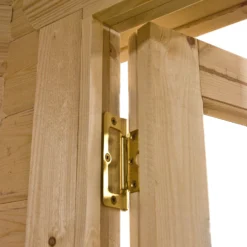 Shire Danbury 12x8 Toughened Glass Pent Tongue & Groove Wooden Cabin - Base Not Included -Hozelock Store shire danbury 12x8 toughened glass pent tongue groove wooden cabin base not included5019804414420 38c