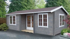 Shire Elveden 26x14 Toughened Glass Apex Tongue & Groove Wooden Cabin - Base Not Included -Hozelock Store shire elveden 26x14 toughened glass apex tongue groove wooden cabin base not included5019804111527 01i scaled