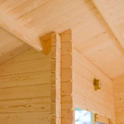 Shire Elveden 26x14 Toughened Glass Apex Tongue & Groove Wooden Cabin - Base Not Included -Hozelock Store shire elveden 26x14 toughened glass apex tongue groove wooden cabin base not included5019804111527 05i bq scaled