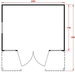 Shire Milton 8x9 Glass Apex Shiplap Wooden Summer House - Base Not Included -Hozelock Store shire milton 8x9 glass apex shiplap wooden summer house base not included5019804124800 02t