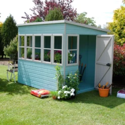 Shire Sun Pent 8x6 Ft Pent Shiplap Wooden 7 Windows Shed With Floor -Hozelock Store shire sun pent 8x6 ft pent shiplap wooden 7 windows shed with floor5019804122004 03i bq