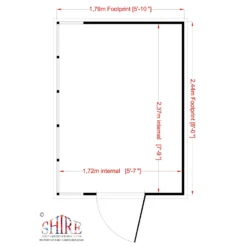 Shire Sun Pent 8x6 Ft Pent Shiplap Wooden 7 Windows Shed With Floor -Hozelock Store shire sun pent 8x6 ft pent shiplap wooden 7 windows shed with floor5019804122004 03t