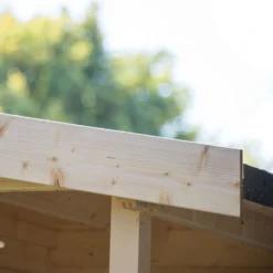 Shire Twyford 16x17 Ft Toughened Glass Apex Tongue & Groove Wooden Cabin With Felt Tile Roof -Hozelock Store shire twyford 16x17 ft toughened glass apex tongue groove wooden cabin with felt tile roof5019804111480 04i bq