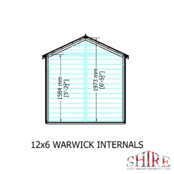 Shire Warwick 12x6 Ft Apex Shiplap Wooden 2 Door Shed With Floor - Assembly Service Included 24 Shire Warwick 12x6 Ft Apex Shiplap Wooden 2 Door Shed With Floor - Assembly Service Included -Hozelock Store shire warwick 12x6 ft apex shiplap wooden 2 door shed with floor assembly service included5019804126903 02t bq