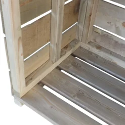 Shire Wooden Tall Log Store 7 Shire Wooden Tall Log Store -Hozelock Store shire wooden tall log store5060490131221 36c bq