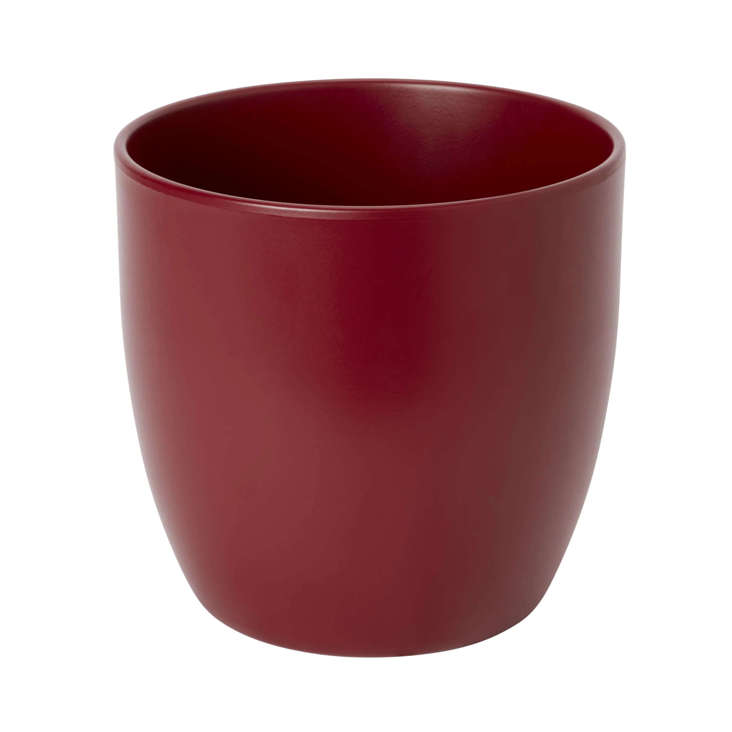 Sun Dried Tomato Ceramic Plant Pot (Dia)21.5cm 1 Sun Dried Tomato Ceramic Plant Pot (Dia)21.5cm