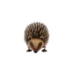 Terrastyle Brown Steel Hedgehog Garden Ornament (H)16.5cm