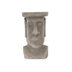 Terrastyle Grey Easter Island Head Garden Ornament (H)48.5cm -Hozelock Store terrastyle grey easter island head garden ornament h 48 5cm5021346520217 36c bq scaled