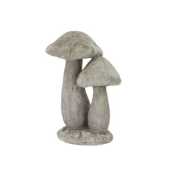 Terrastyle Grey Resin Mushroom Garden Ornament (H)37cm