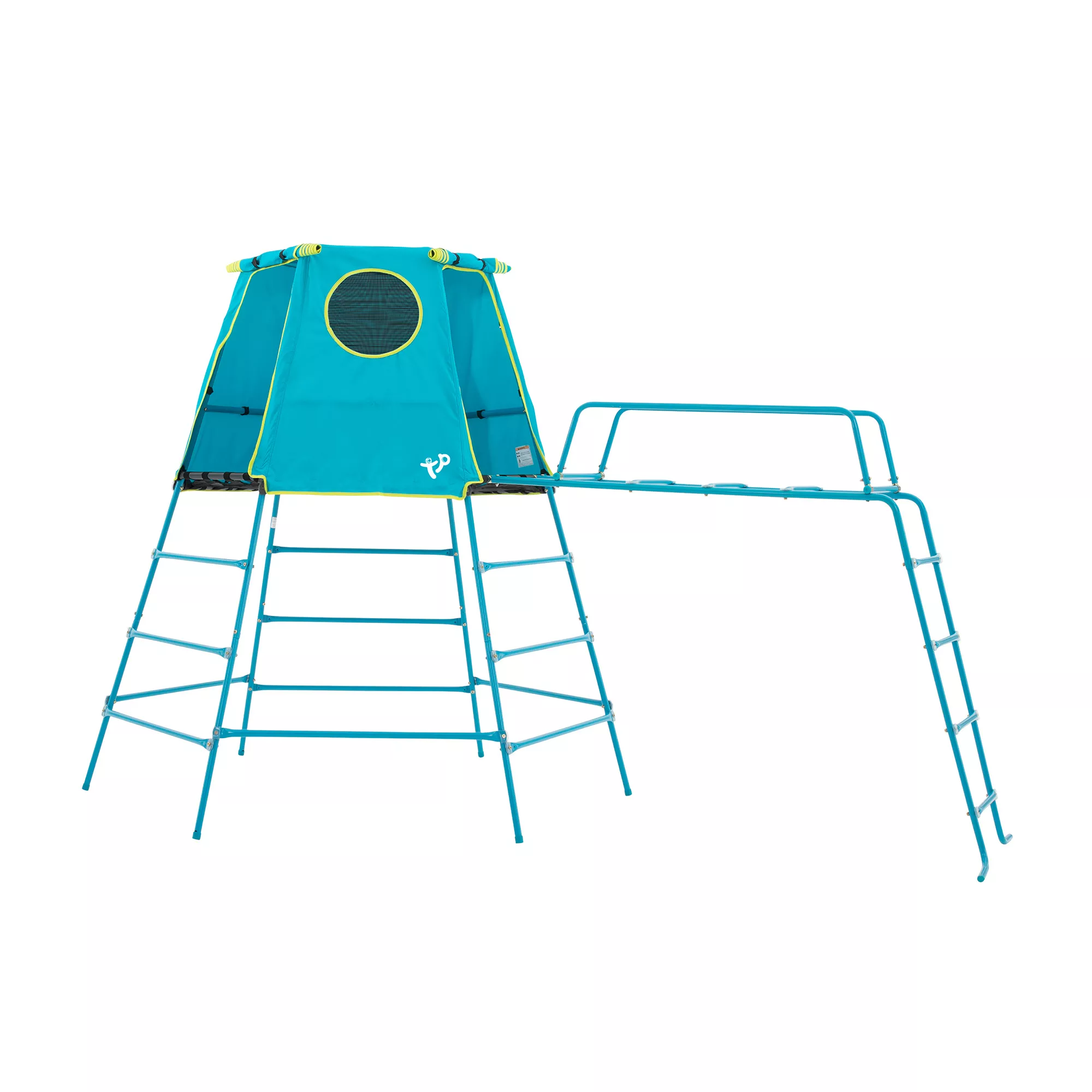 TP Toys Explorer Blue Metal Climbing Frame With Jungle Run 1 TP Toys Explorer Blue Metal Climbing Frame With Jungle Run