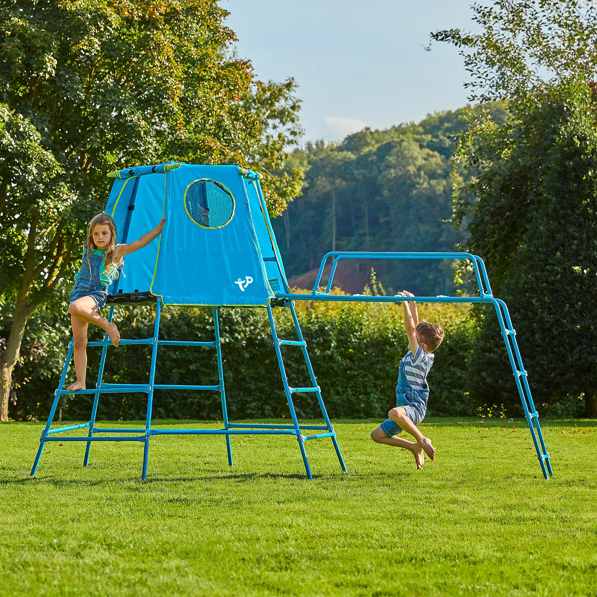 TP Toys Explorer Blue Metal Climbing Frame With Jungle Run 2 TP Toys Explorer Blue Metal Climbing Frame With Jungle Run - Image 2