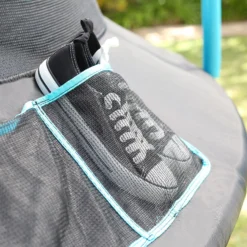 TP Toys Genius Black & Blue 10 Ft Trampoline -Hozelock Store tp toys genius black blue 10 ft trampoline5021854902116 03i bq