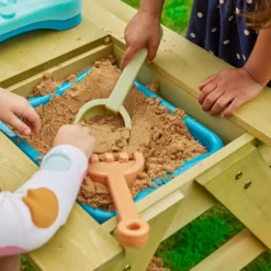 TP Toys Splash & Play Timber Sand & Water Picnic Table -Hozelock Store tp toys splash play timber sand water picnic table5021854106170 05i bq