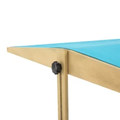 TP Toys Timber Rectangular Sand Pit With Canopy -Hozelock Store tp toys timber rectangular sand pit with canopy5021854102752 05c bq