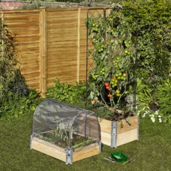 Verve Small Pine & Steel Rectangular Raised Bed Kit 0.48m² -Hozelock Store verve small pine steel rectangular raised bed kit 0 48m 3663602760214 02bq scaled