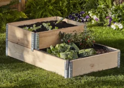 Verve Small Pine & Steel Rectangular Raised Bed Kit 0.48m² -Hozelock Store verve small pine steel rectangular raised bed kit 0 48m 3663602760214 04bq scaled