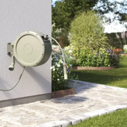 Verve Wall-mounted Auto Hose Reel Set (L)25m 17 Verve Wall-mounted Auto Hose Reel Set (L)25m -Hozelock Store verve wall mounted auto hose reel set l 25m5059340250960 05i scaled