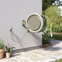 Verve Wall-mounted Manual Hose Reel Set (L)40m 10 Verve Wall-mounted Manual Hose Reel Set (L)40m -Hozelock Store verve wall mounted manual hose reel set l 40m5059340251004 01i scaled