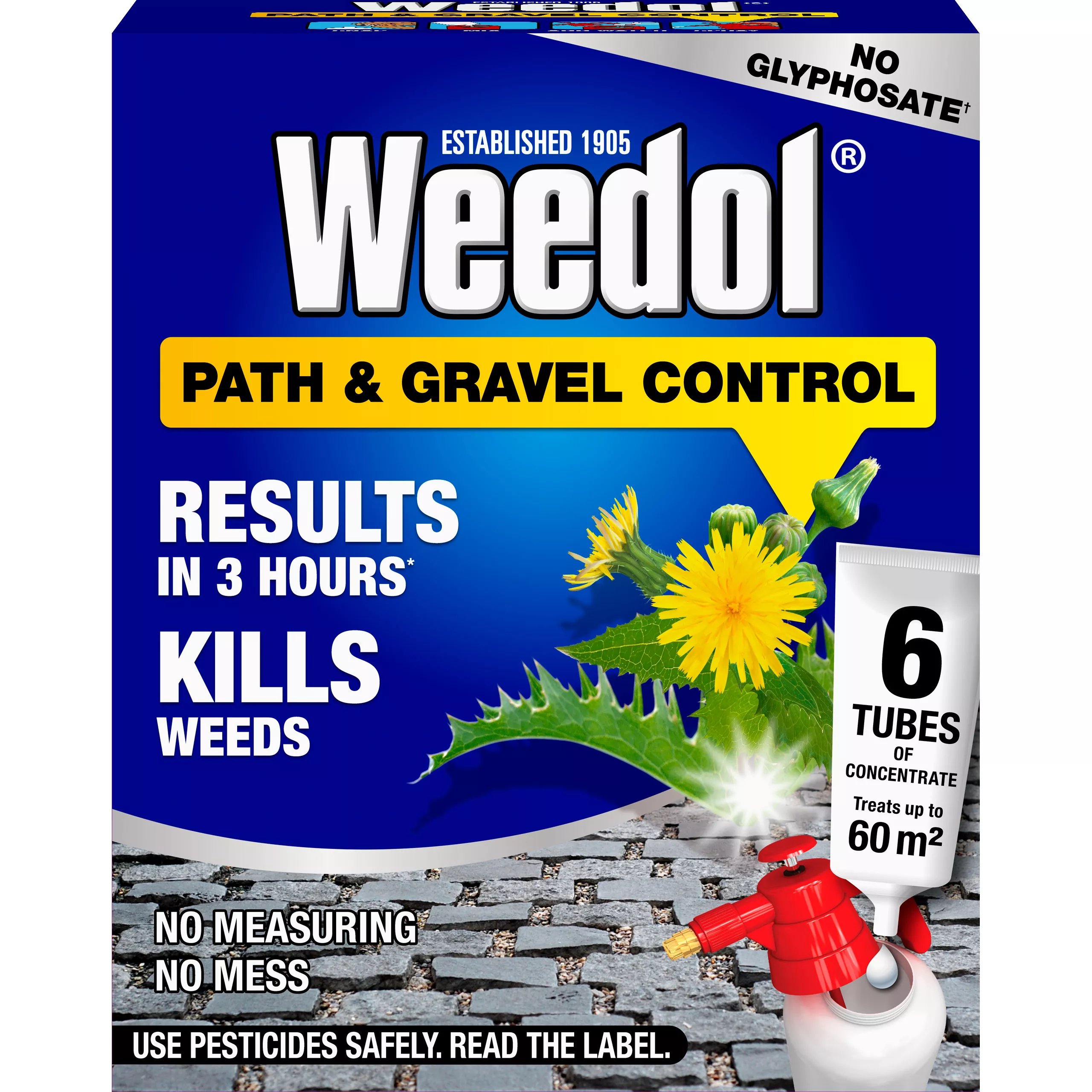 Weedol Path & Gravel Concentrated Weed Killer 0.17L, Pack Of 6 1 Weedol Path & Gravel Concentrated Weed Killer 0.17L, Pack Of 6
