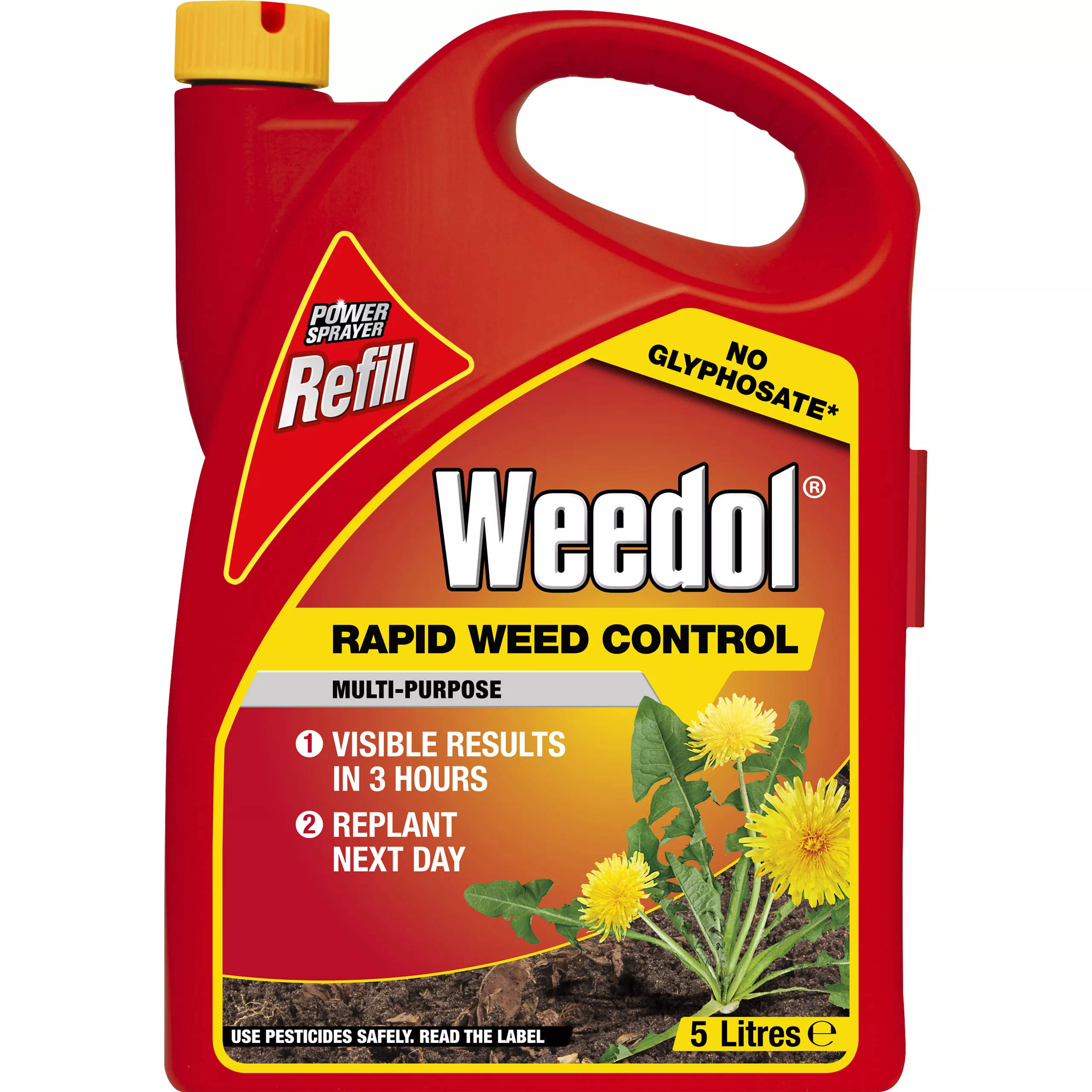 Weedol Refill Rapid Weed Killer 5L 5kg 1 Weedol Refill Rapid Weed Killer 5L 5kg
