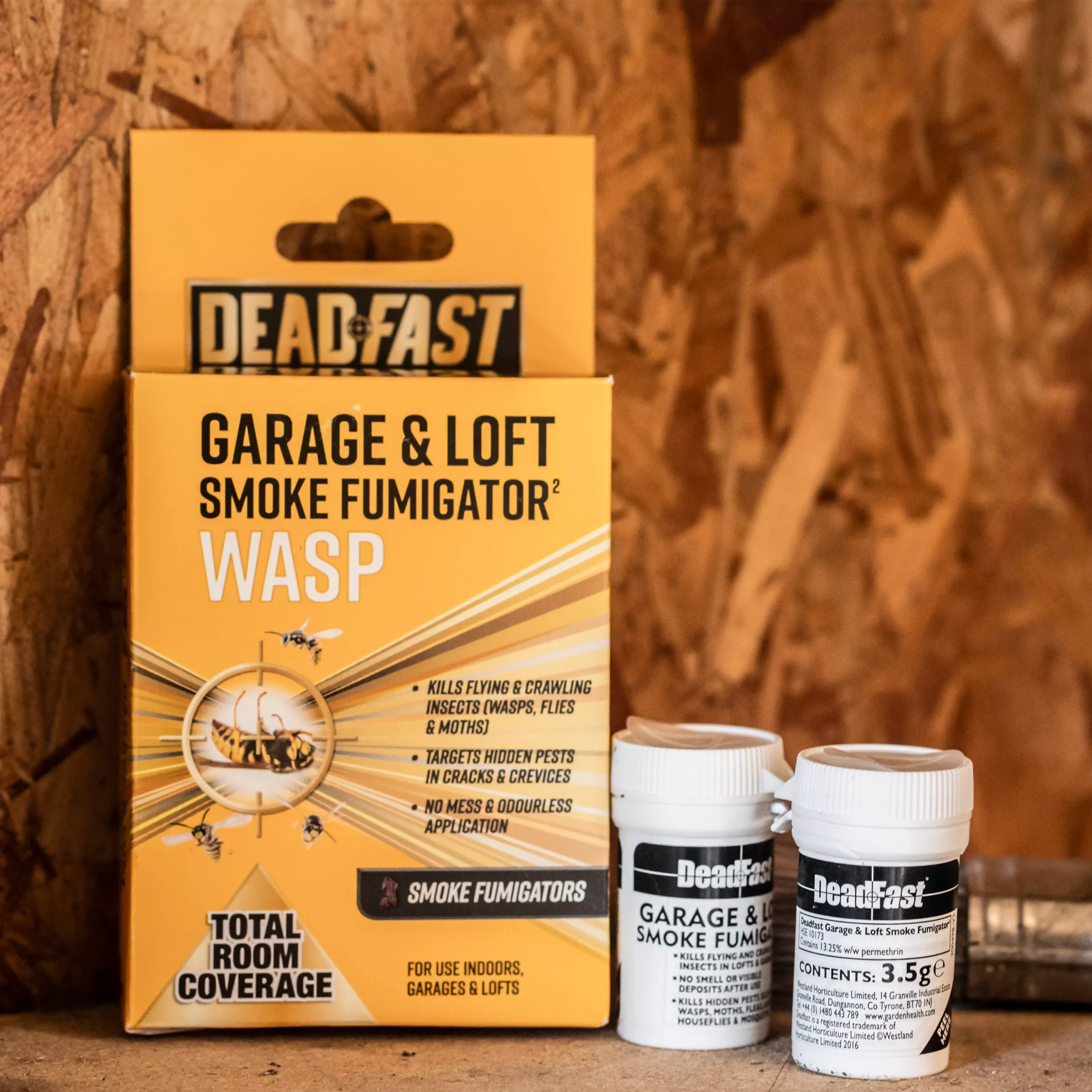 Westland Garage & Loft Wasp Insect & Pest Fumigator 0.05g 2 Westland Garage & Loft Wasp Insect & Pest Fumigator 0.05g - Image 2