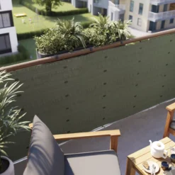 Woven Breeze Green Polyethylene (PE) Garden Screen (H)1m (W)3m 11 Woven Breeze Green Polyethylene (PE) Garden Screen (H)1m (W)3m -Hozelock Store woven breeze green polyethylene pe garden screen h 1m w 3m5059340672649 01i scaled